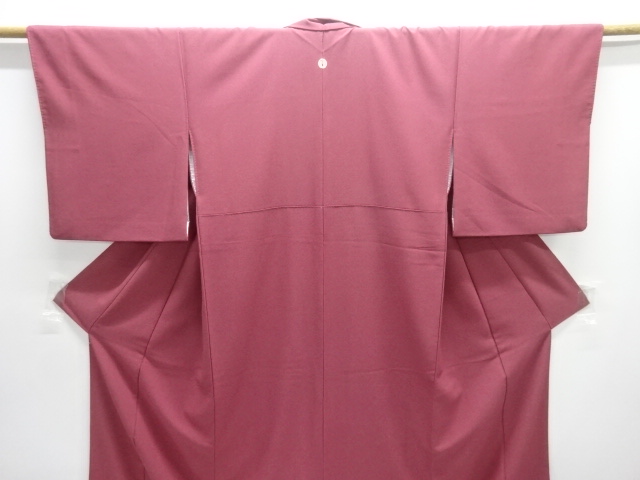  一ツ紋色無地着物